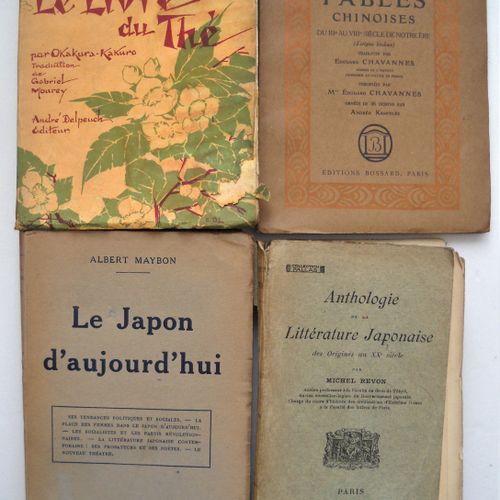 Null [Littérature, Poésie] CHINE ET JAPON Lot de 14 publications, 1910-1930 : Mi&hellip;