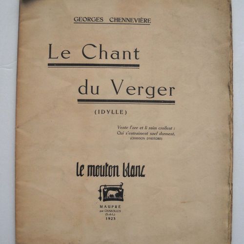 Null [Littérature, Poésie] LE MOUTON BLANC, REVUE ET PUBLICATIONS, 1922-1924 Jea&hellip;