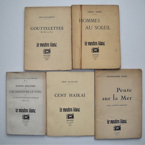 Null [Littérature, Poésie] LE MOUTON BLANC, REVUE ET PUBLICATIONS, 1922-1924 Jea&hellip;