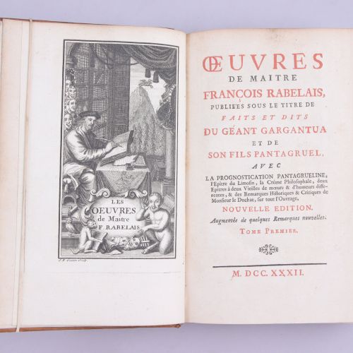 Null RABELAIS, François Oeuvres de Maître François Rabelais publiées sous le tit&hellip;