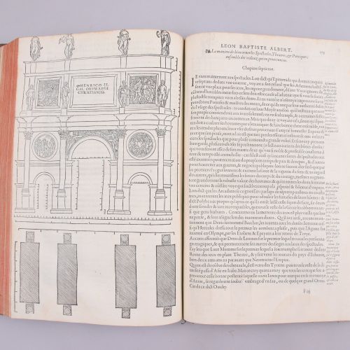 Null ALBERTI, Léon Battista (1404-1472). L'Architecture et art de bien bastir du&hellip;