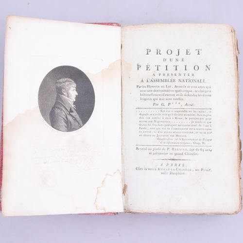 Null PETITAIN, Louis Germain. (1765-1820) Recueil factice de 29 pièces imprimées&hellip;