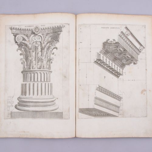 Null LABACCO, Antonio (1495-1570). Libro d'Antonio Labacco appartenente à l'arch&hellip;