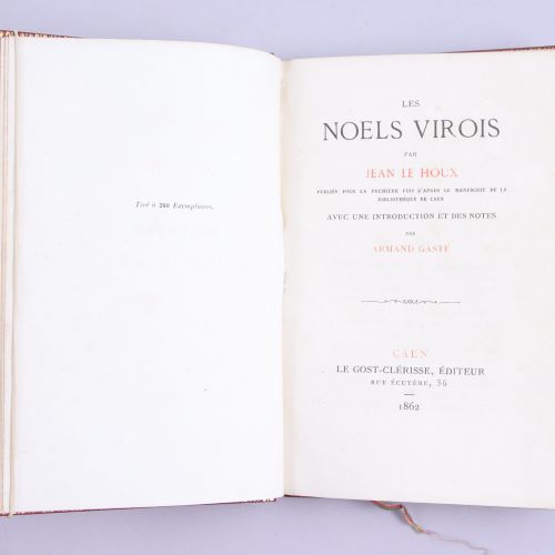 Null LE HOUX, Jean Les Noels Virois, par Jean Le Houx, publiés pour la première &hellip;