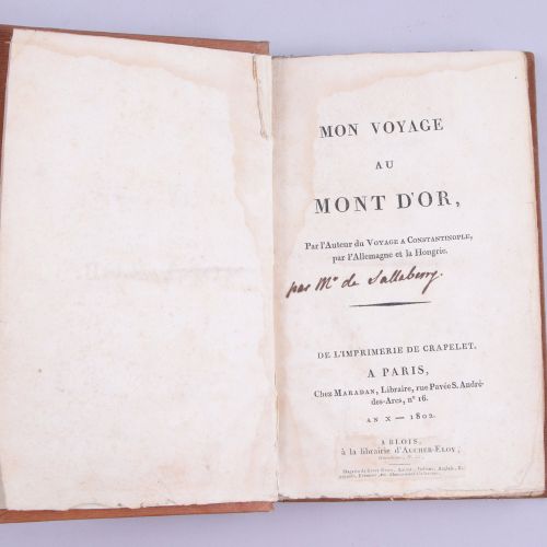 Null VOYAGEURS ET DILLETTANTES BLESOIS Réunion de 3 volumes. - ( Charles Marie d&hellip;