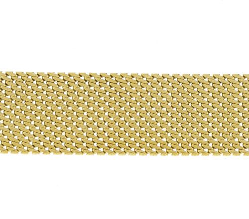 Null Bracelet souple or 750, 18.2 cm, 46g