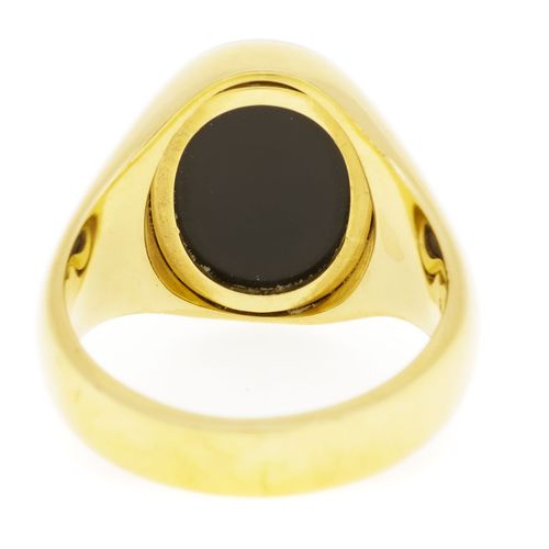 Null Bague 2 ors 750 sertie d'une opale triplet, doigt 62-12, 15g