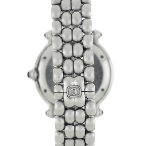Null Chopard, Happy Sport, réf. 27/8291-23, montre-bracelet en acier avec cadran&hellip;