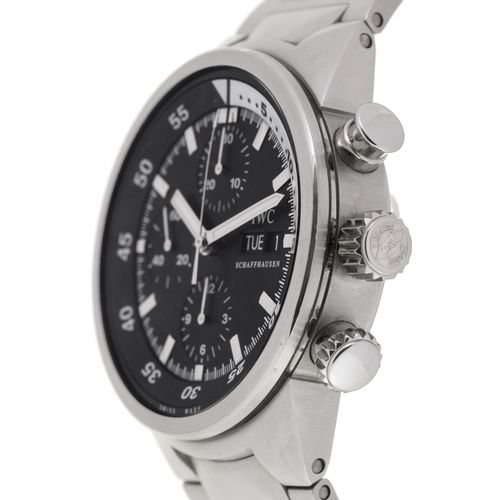 Null IWC, Aquatimer, réf. IW371928, montre-bracelet chronographe en acier, circa&hellip;
