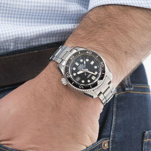 Null Seiko, MarineMaster, réf. 8L35-OOKO, montre-bracelet en acier, circa 2017Mo&hellip;