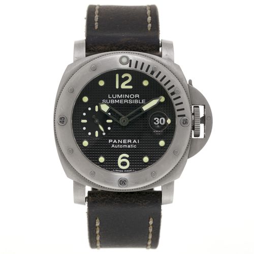 Null Panerai, Luminor Submersible, réf. PAM 00025/OP6772, Ed. Limitée n°M382/600&hellip;