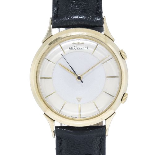 Null LeCoultre, Memovox, réf. 3026, montre plaqué or avec alarme, années 1950-60&hellip;