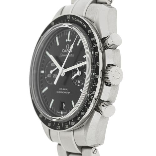 Null Omega, Speedmaster, réf. 311.33.44.51.01.001, montre-bracelet chronographe &hellip;