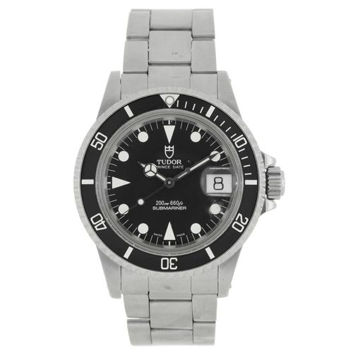 Null 
Tudor, Prince Date, Submariner, réf. 79190/76100, montre-bracelet en acier&hellip;