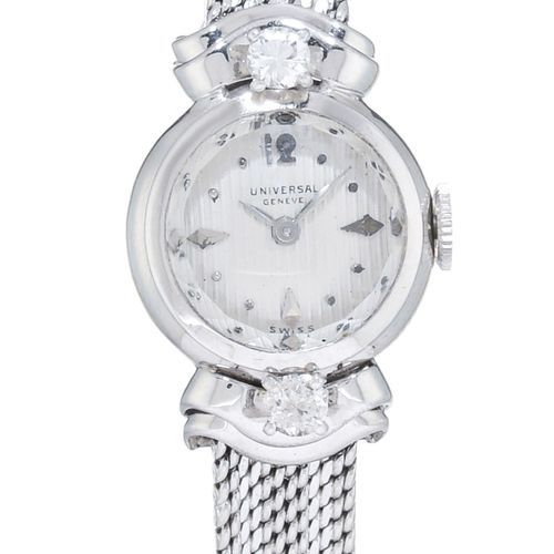 Null Universal, montre-bracelet en or gris 750 sertie de diamantsMouvement: cal.&hellip;