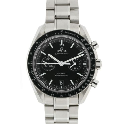 Null Omega, Speedmaster, réf. 311.33.44.51.01.001, montre-bracelet chronographe &hellip;