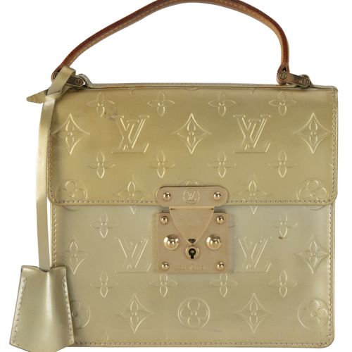 Null Louis Vuitton, sac Spring Street avec 1 pochette à rabat en cuir empreinte &hellip;