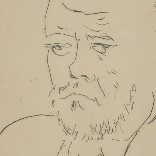 Null Pablo Picasso (1881-1973), "Portrait de Vollard III", 1937, eau-forte sur c&hellip;