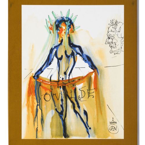 Null Salvador Dali (1904-1989) - Ovide, L'Art d'Aimer. [Paris, 1978]. Un volume &hellip;
