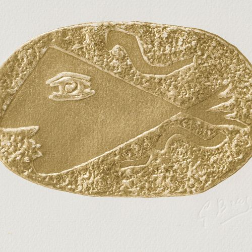 Null 
Georges Braque (1882-1963), d'après, "Hommage aux Bijoux de Braque". "Trip&hellip;