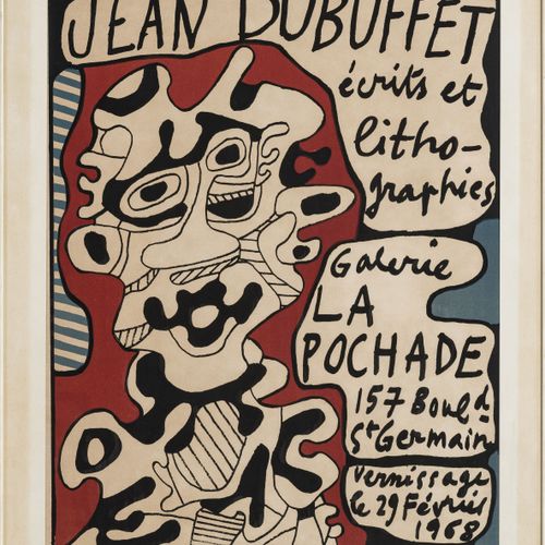 Null Jean Dubuffet (1901-1985) "Jean Dubuffet écrits et lithographies", 1968, li&hellip;