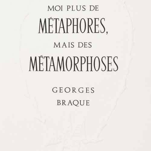 Null Georges Braque (1882-1963), Des Dieux et des déesses ou Hommage à Georges B&hellip;