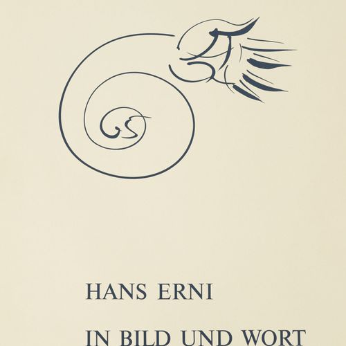 Null Hans Erni (1909-2015). In Bild und Wort. Ed. Le Moulin, [1974]. Un volume i&hellip;