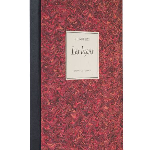Null Léonor Fini (1908-1996), Les Leçons. Bruxelles, Tamanoir, 1976. Un volume i&hellip;