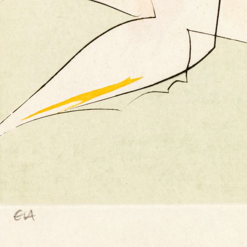 Null Salvador Dali (1904-1989), d'après, "Le cheval voulant se venger du cerf", &hellip;