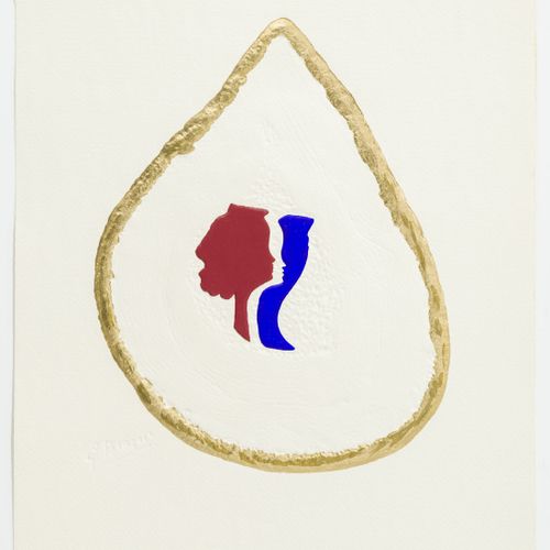 Null Georges Braque (1882-1963), d'après, "Hommage aux Bijoux de Braque". "Tript&hellip;