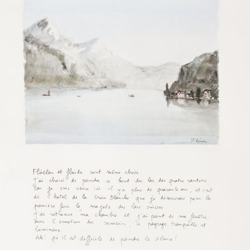 Null Jean-Pierre Rémon (1928), L'illusion de la mer. Paris, 1992. Un volume in-f&hellip;