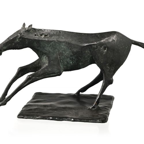 Null Remo Rossi (1909-1982), Cheval, 1958, sculpture en bronze, signée, cachet d&hellip;