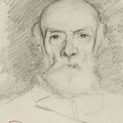 Null Henri Edmond Cross (1856-1910), Portrait du Dr. Soins (Monaco) et Profil d'&hellip;
