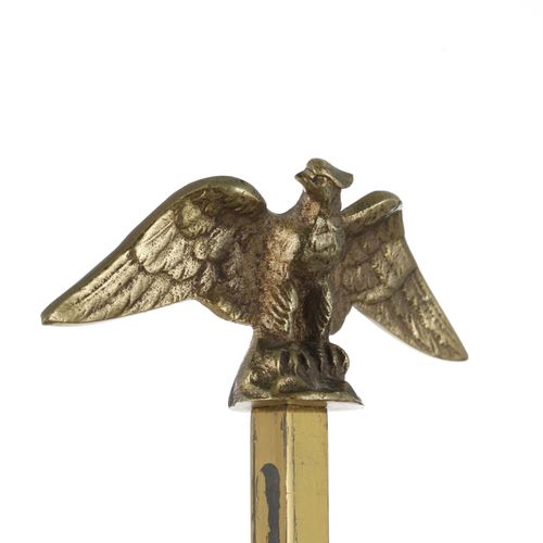 Null Lampe bouillotte de style Restauration, XXe s., en bronze doré et ciselé, à&hellip;