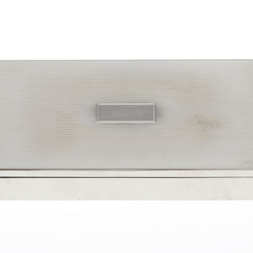 Null Boîte rectangulaire à cigarettes en métal argenté, par Ravinet Denfert pour&hellip;