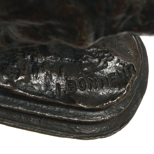 Null Bonheur J. Isidore (1827-1901), Taureau, bronze à patine brune, signé A. Bo&hellip;
