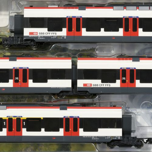 Null LILIPUT-BACHMANN, échelle HO, "Navettes locales", lot de 2 coffrets CFF/SBB&hellip;