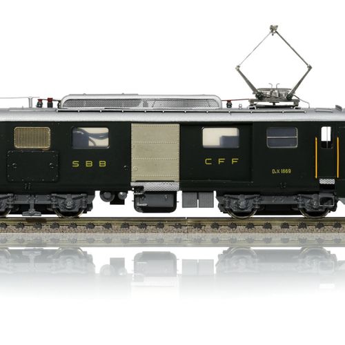 Null METROPOLITAN (Suisse), "CFF/SBB/FFS", lot comprenant : - 1 locomotive De 4/&hellip;