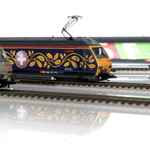 Null TRIX (Allemagne), échelle HO, "les locomotives Re 460, Design Spécial Suiss&hellip;