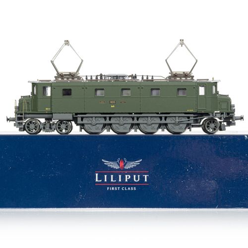 Null LILIPUT-BACHMANN, échelle HO, CFF/SBB/FFS, lot comprenant : 1 locomotive Ae&hellip;