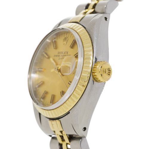 Null Rolex, Date, ref. 6916/6919, orologio da polso in oro e acciaio, circa 1978&hellip;