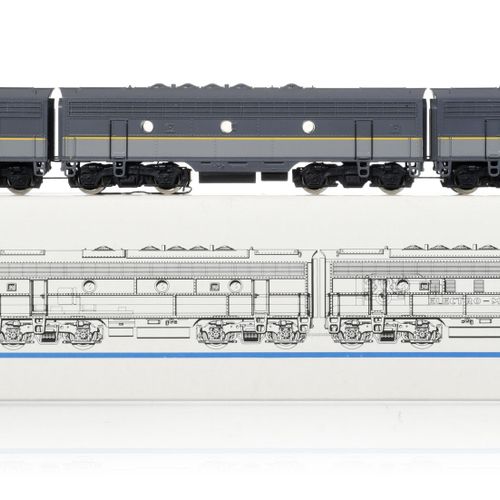 Null Märklin (Germania), scala HO, locomotiva diesel/elettrica GM EMD F7 (AC) in&hellip;