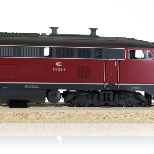 Null Märklin (Germany), scale 1, diesel locomotive type BR 218, Deutsche Bahn fi&hellip;