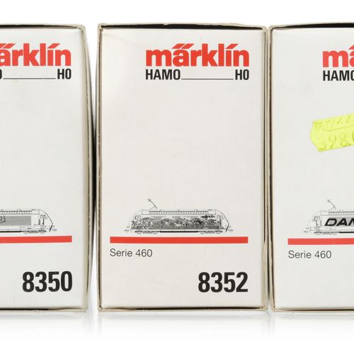 Null Märklin - Hamo (德国), HO比例, 3 460台机车，带有Danzas, Ciba和Märklin的装饰（以desalps为主题的艺&hellip;