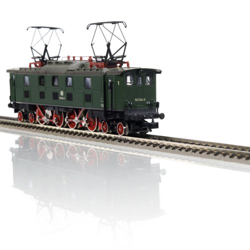 Null Märklin (Germania), scala HO, set di 2 locomotive elettriche d'epoca Deutsc&hellip;
