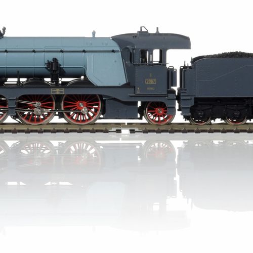 Null Märklin (Germania), scala HO, set di 3 locomotive tedesche (AC) a vapore, c&hellip;