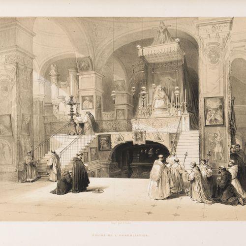 Null ROBERTS (David). La terre sainte. Bruxelles, De Wasme, 1843. 2 vol. In-plan&hellip;