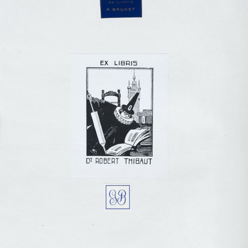 Null 巴雷士（Maurice）。贝勒尼斯花园。巴黎，Pour les Cent Bibliophiles, 1922。8开本，全棕褐色摩洛哥，书脊镀金和镀金&hellip;