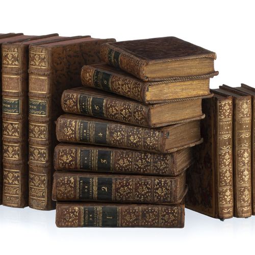 Null [RELIUREN aus dem 18. Jh.]. Jahrhundert. 17 Werke in 12 und 16 Bänden, gebu&hellip;