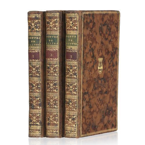 Null [CRÉBILLON]. ?uvres complètes. Paris, Les libraires associés, 1785. 3 vol. &hellip;